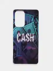 Пурпурный чехол Samsung Galaxy A53, Самсунг Галакси А53 5G с рисунком