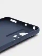 Темно-синий чехол Xiaomi 12 / 12X / 12S Сяоми 12 / 12Х / 12С силиконовый, цветной, матовый
