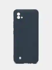 Синий чехол Realme C11 2021 / Realme C20 Реалми С11 2011 / С20 силиконовый цветной матовый