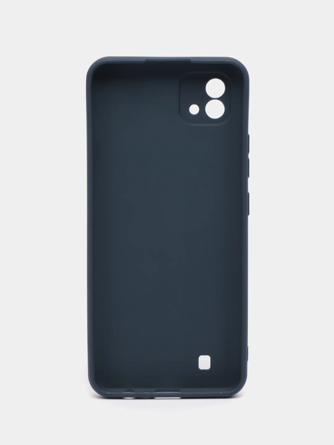Синий чехол Realme C11 2021 / Realme C20 Реалми С11 2011 / С20 силиконовый цветной матовый