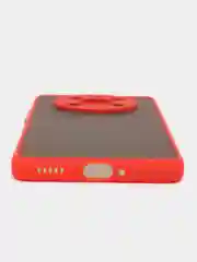 Бирюзовый чехол пластиковый Honor X9, X30 (Хонор Х9, Х30), матовый, с цветными кнопками