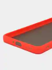 Бирюзовый чехол пластиковый Honor X9, X30 (Хонор Х9, Х30), матовый, с цветными кнопками