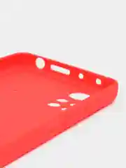Красный чехол Xiaomi Poco X4 Pro 5G (Сяоми Поко Х4 Про) силиконовый, цветной, матовый