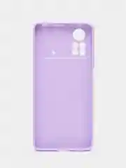 Лавандовый чехол Xiaomi Poco X4 Pro 5G (Сяоми Поко Х4 Про) силиконовый, цветной, матовый