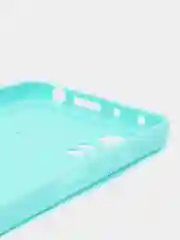 Бирюзовый чехол Xiaomi Poco X4 Pro 5G (Сяоми Поко Х4 Про) силиконовый, цветной, матовый