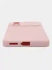 Коралловый меланж чехол Xiaomi Poco X4 Pro 5G (Сяоми Поко Х4 Про) силиконовый, цветной, матовый