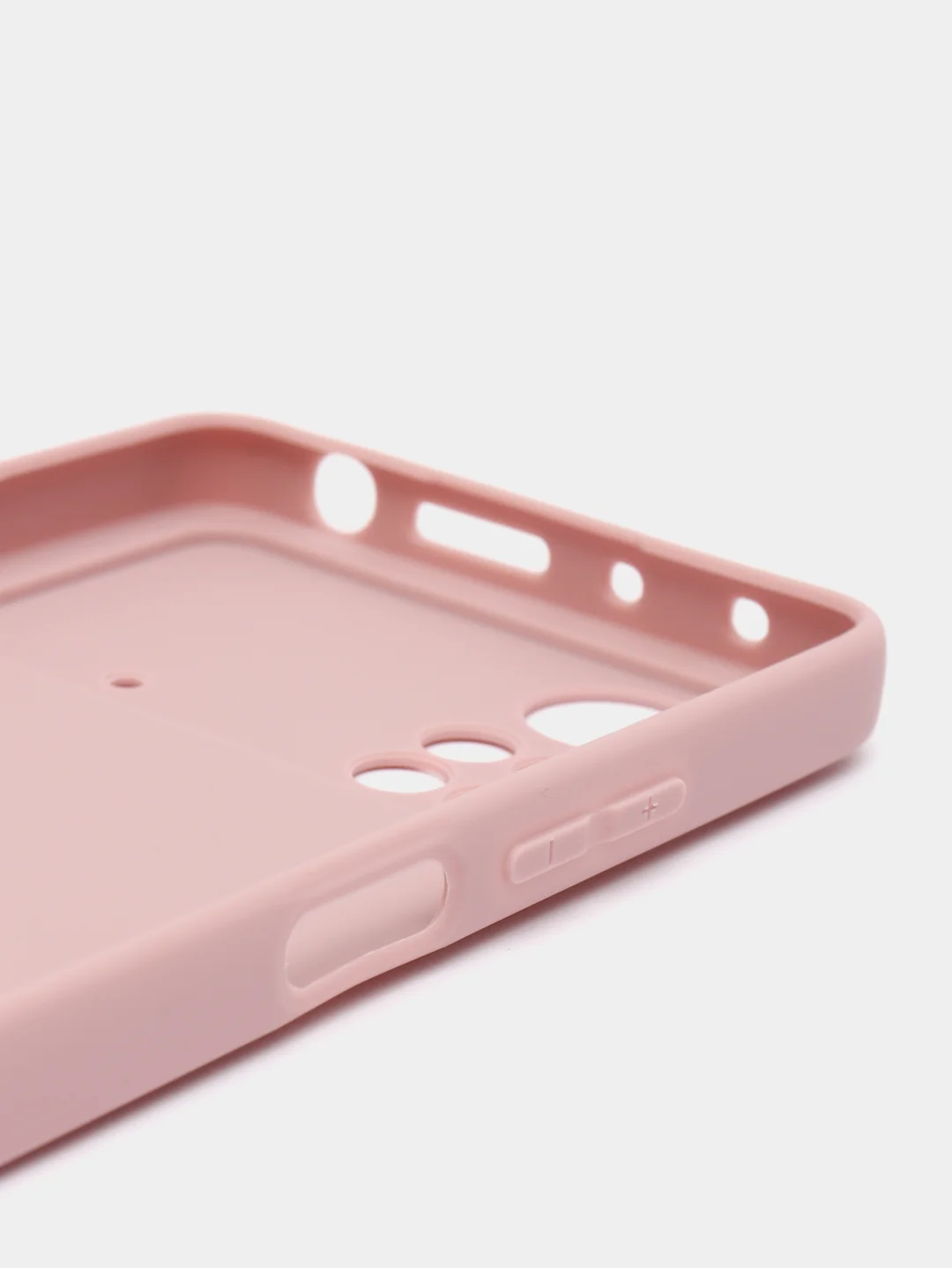 Коралловый меланж чехол Xiaomi Poco X4 Pro 5G (Сяоми Поко Х4 Про) силиконовый, цветной, матовый