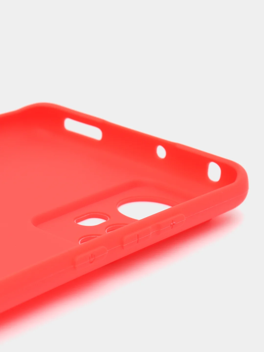 Красный чехол Xiaomi 12 / 12X / 12S Сяоми 12 / 12Х / 12С силиконовый, цветной, матовый