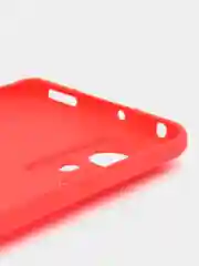 Красный чехол Xiaomi 12 / 12X / 12S Сяоми 12 / 12Х / 12С силиконовый, цветной, матовый