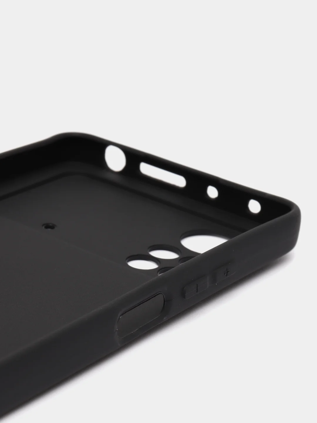 Черный чехол Xiaomi Poco X4 Pro 5G (Сяоми Поко Х4 Про) силиконовый, цветной, матовый