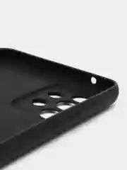 Черный чехол Samsung Galaxy A73, Самсунг Галакси А73 5G, силиконовый, цветной, матовый
