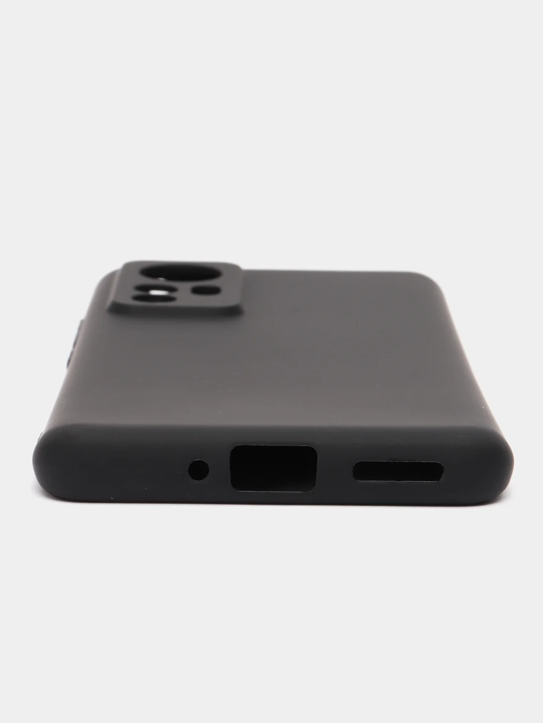 Черный чехол Xiaomi 12 / 12X / 12S Сяоми 12 / 12Х / 12С силиконовый, цветной, матовый