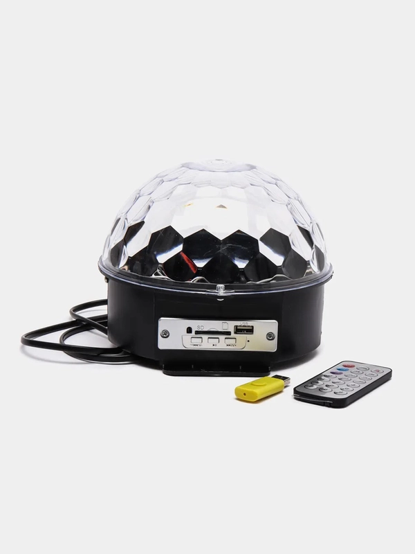 Светодиодный музыкальный диско шар, колонка Magic Ball Light, с Bluetooth