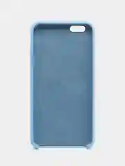 Небесно-голубой силиконовый чехол iPhone 6 Plus / 6S Plus, с открытым низом