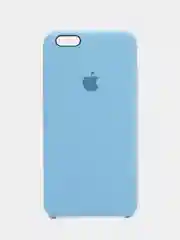 Небесно-голубой силиконовый чехол iPhone 6 Plus / 6S Plus, с открытым низом