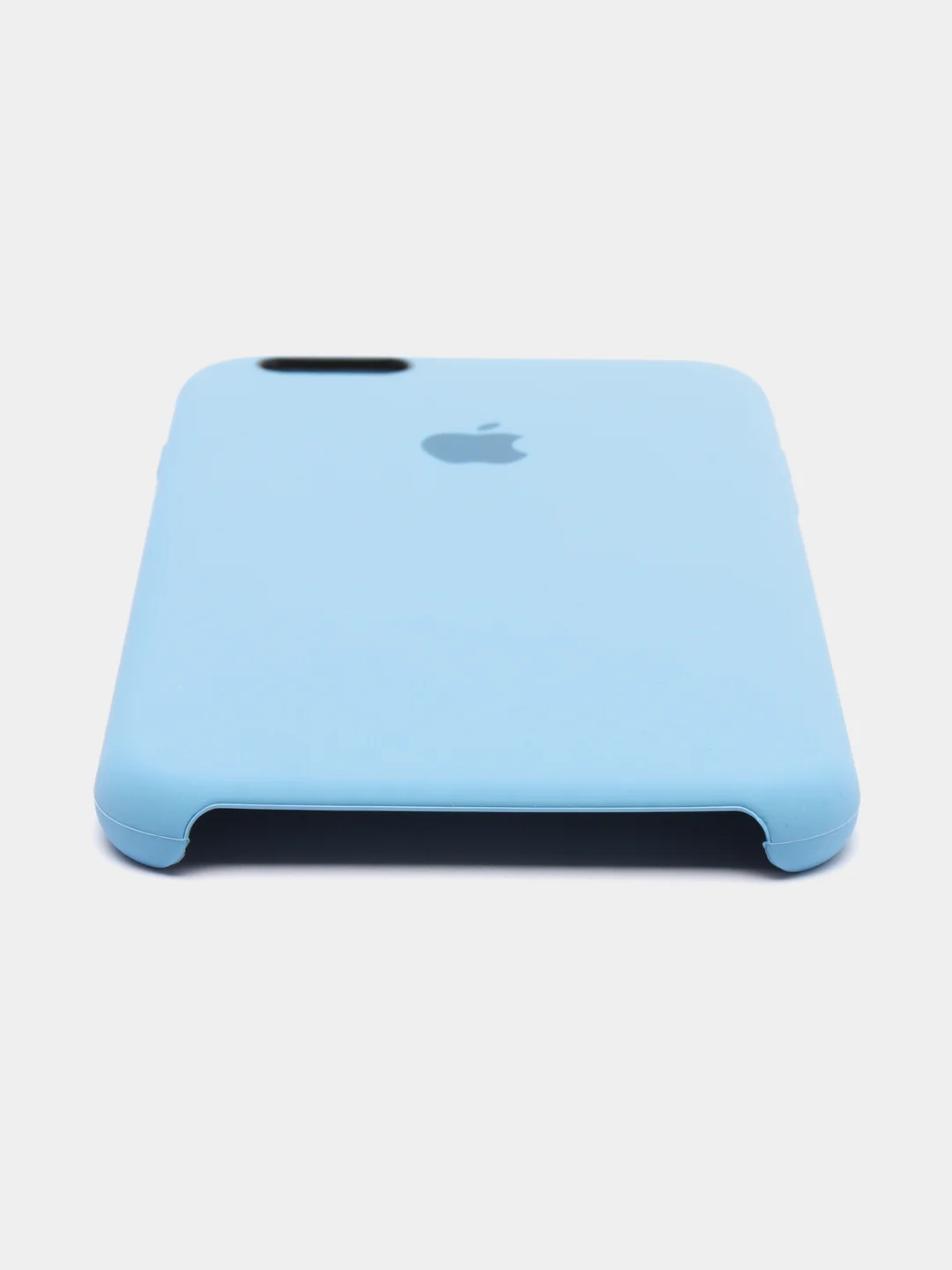 Небесно-голубой силиконовый чехол iPhone 6 Plus / 6S Plus, с открытым низом