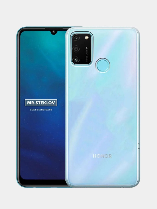 Силиконовый чехол для Huawei Honor 9A ( Хонор 9А ) прозрачный