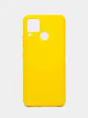 Желтый чехол для Realme C15 силиконовый