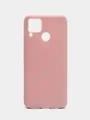 Бежевый чехол для Realme C15 силиконовый