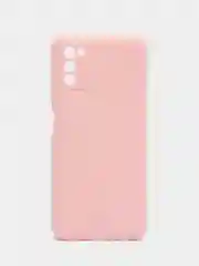 Розовый чехол Samsung Galaxy A03s, силиконовый
