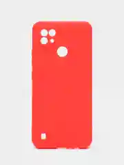 Красный чехол для Realme C21 / C20 / C11 2021 силиконовый