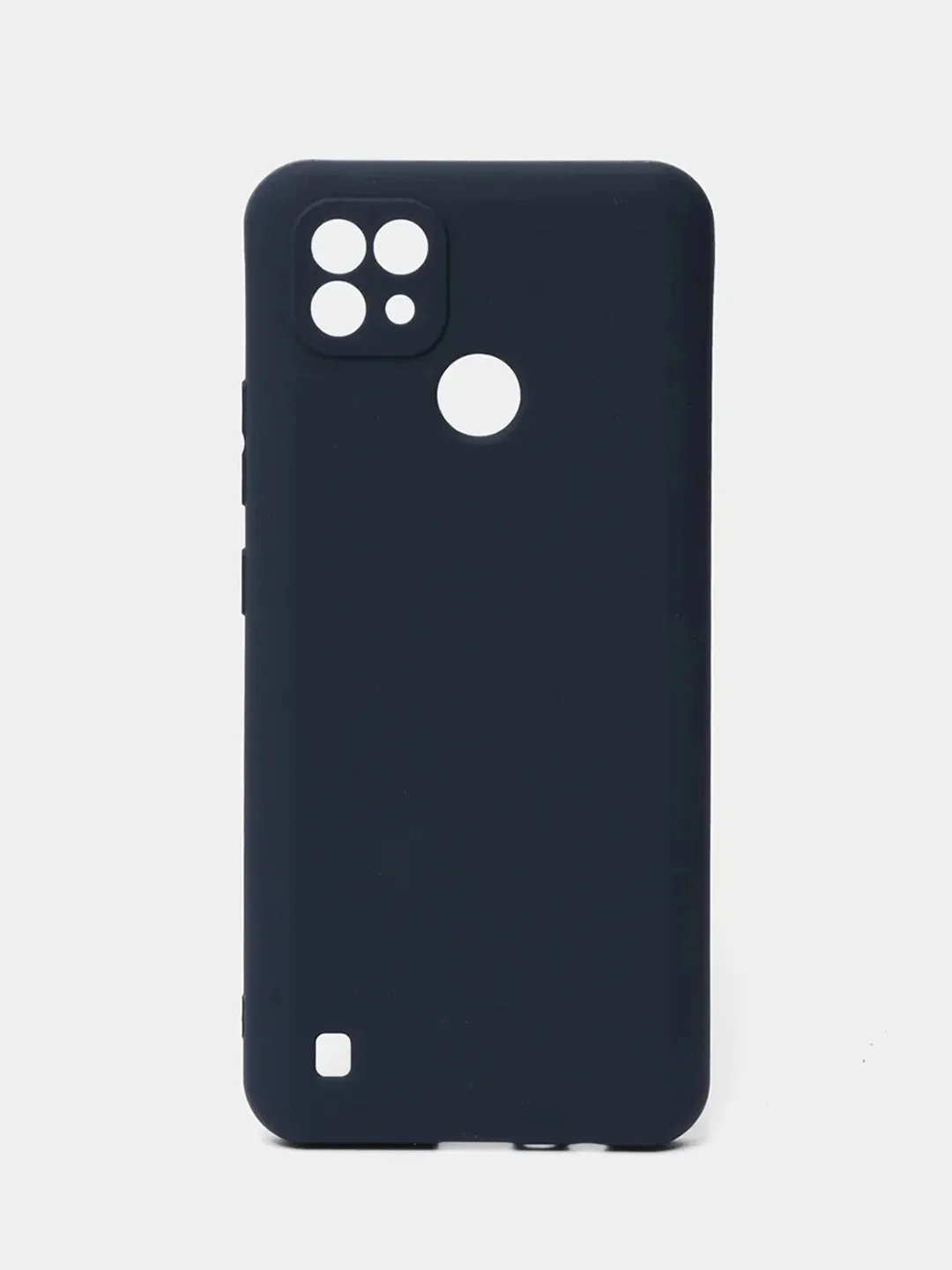 Синий чехол для Realme C21 / C20 / C11 2021 силиконовый