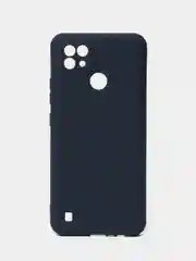 Синий чехол для Realme C21 / C20 / C11 2021 силиконовый