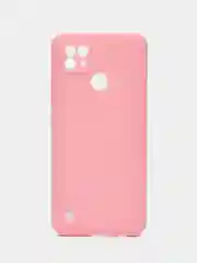 Розовый чехол для Realme C21 / C20 / C11 2021 силиконовый