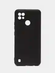 Черный чехол для Realme C21 / C20 / C11 2021 силиконовый