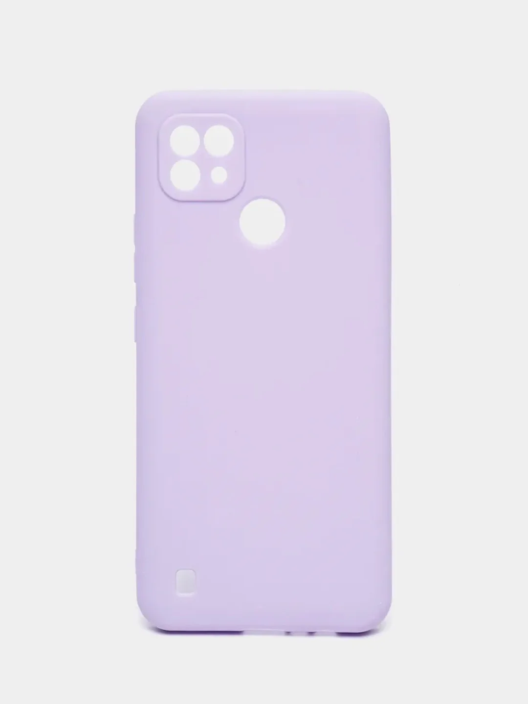 Лавандовый чехол для Realme C21 / C20 / C11 2021 силиконовый