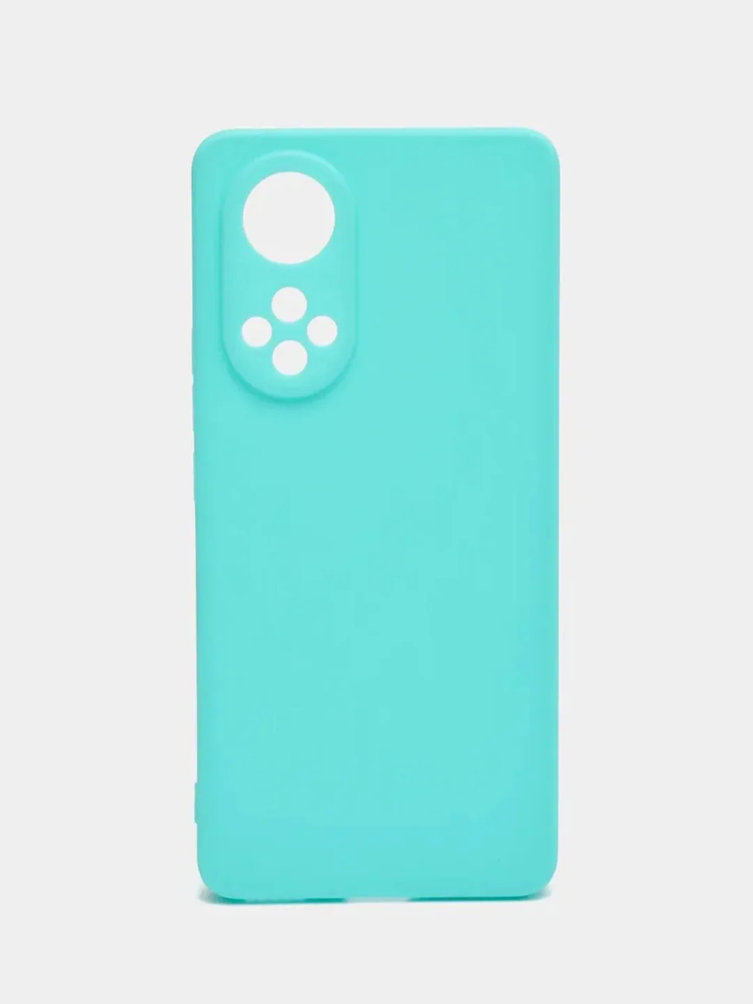 Бирюзовый чехол для Honor 50 и Huawei Nova 9 силиконовый