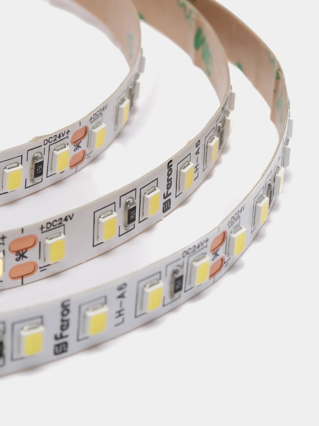 Лента светодиодная LED 120/м 24В 11Вт/м холодный белый теплый неоновый свет