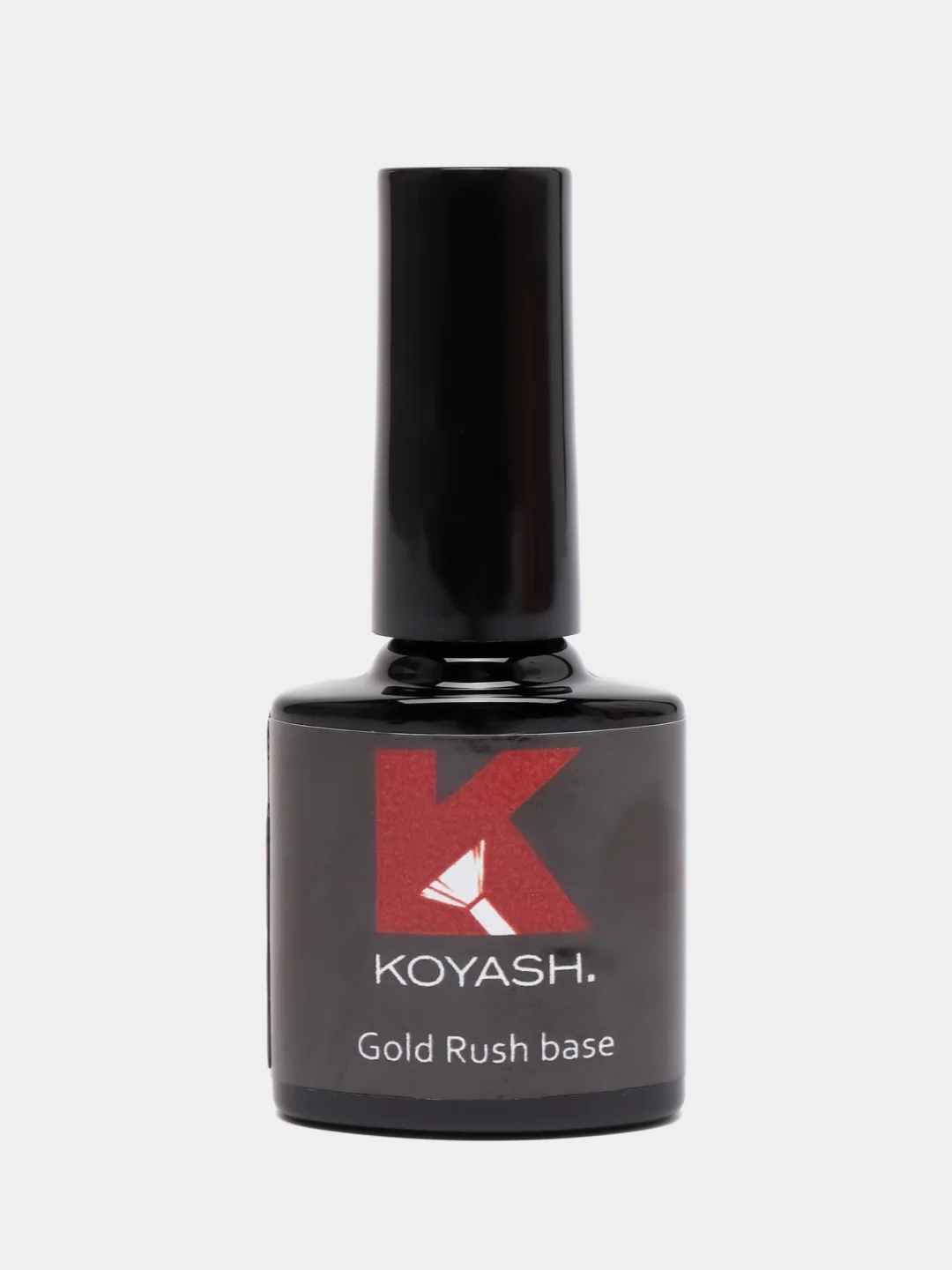 Золотой цветная камуфлирующая база для ногтей маникюра, гель лака "KOYASH" с поталью