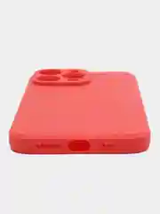 Коралловый чехол для iPhone 14 / 14 Pro / 14 Plus / 14 Pro Max (айфон 14) силиконовый