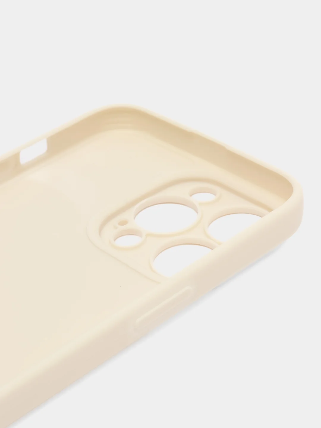 Молочный чехол для iPhone 14 / 14 Pro / 14 Plus / 14 Pro Max (айфон 14) силиконовый