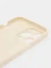 Молочный чехол для iPhone 14 / 14 Pro / 14 Plus / 14 Pro Max (айфон 14) силиконовый