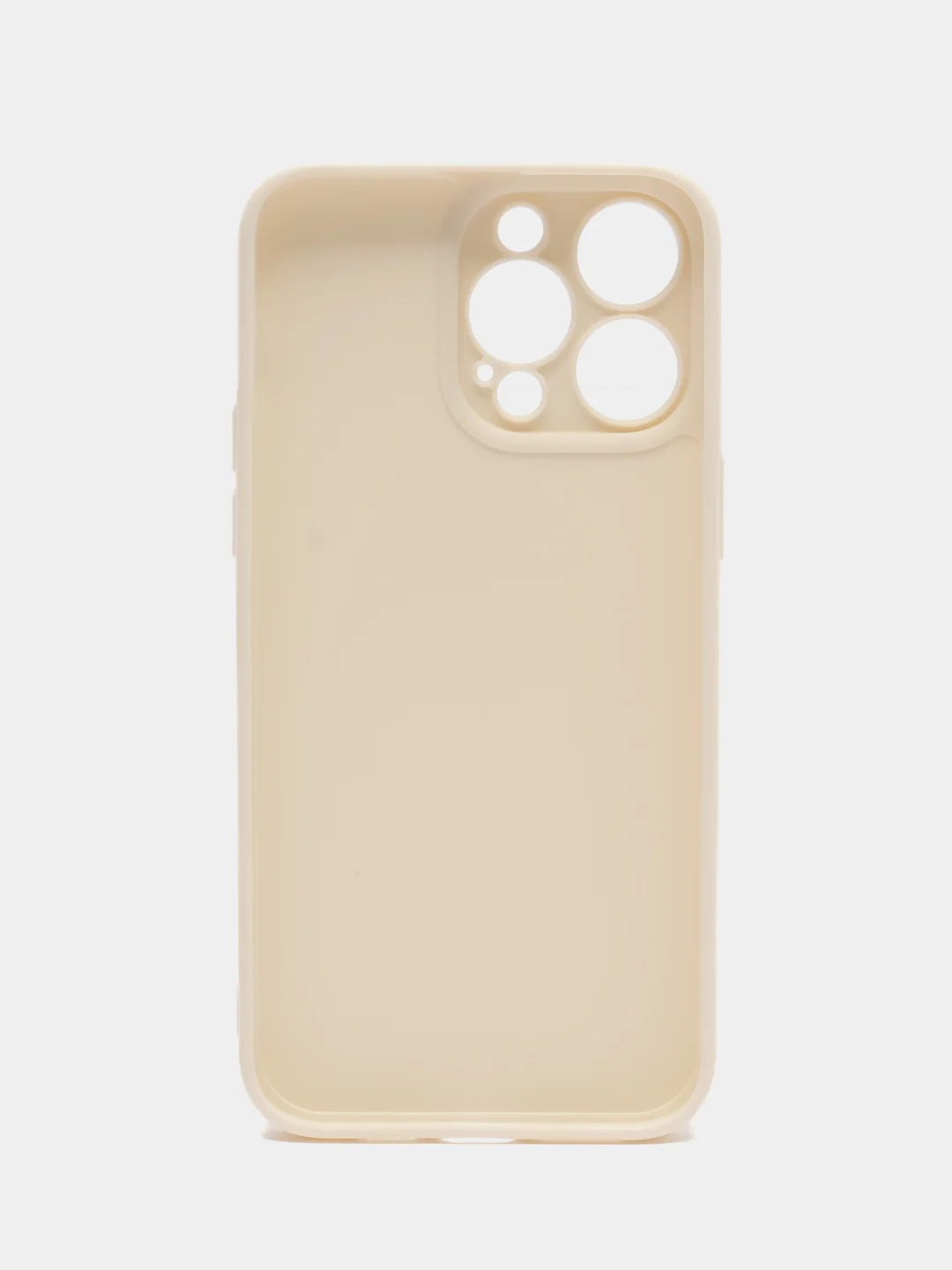 Молочный чехол для iPhone 14 / 14 Pro / 14 Plus / 14 Pro Max (айфон 14) силиконовый
