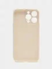 Молочный чехол для iPhone 14 / 14 Pro / 14 Plus / 14 Pro Max (айфон 14) силиконовый