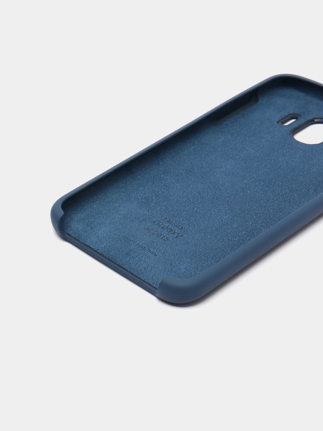 Темно-синий чехол Silicone Case для Samsung J8, J7, Prime, J6, J6+, J5, J4+, J4, J3, J2 Pro, J2 Prime