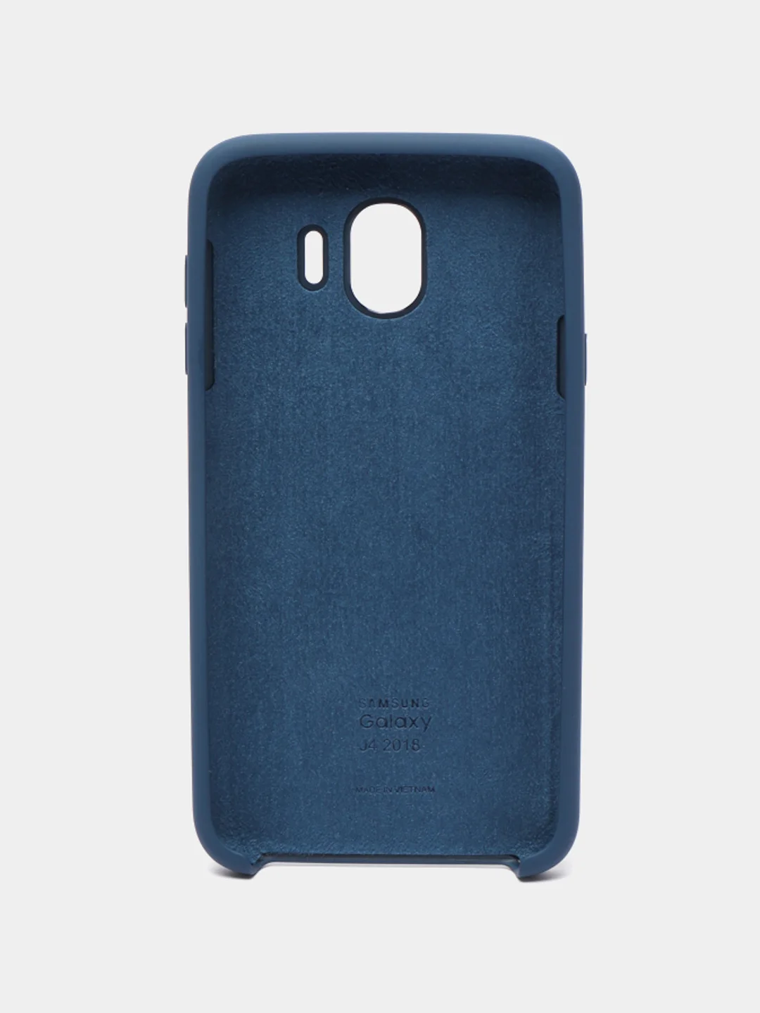 Темно-синий чехол Silicone Case для Samsung J8, J7, Prime, J6, J6+, J5, J4+, J4, J3, J2 Pro, J2 Prime