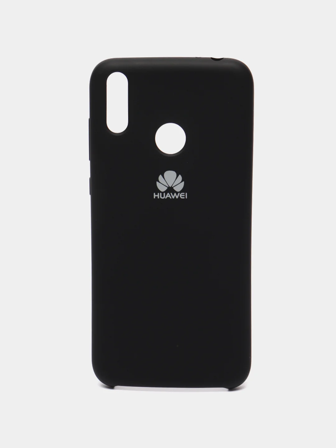 Черный чехол Silicone Case для Huawei Honor 20, Mate 20 Lite, 10 Lite, 9 Lite, 8 Lite, 8C, Y5, 8s