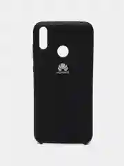 Черный чехол Silicone Case для Huawei Honor 20, Mate 20 Lite, 10 Lite, 9 Lite, 8 Lite, 8C, Y5, 8s