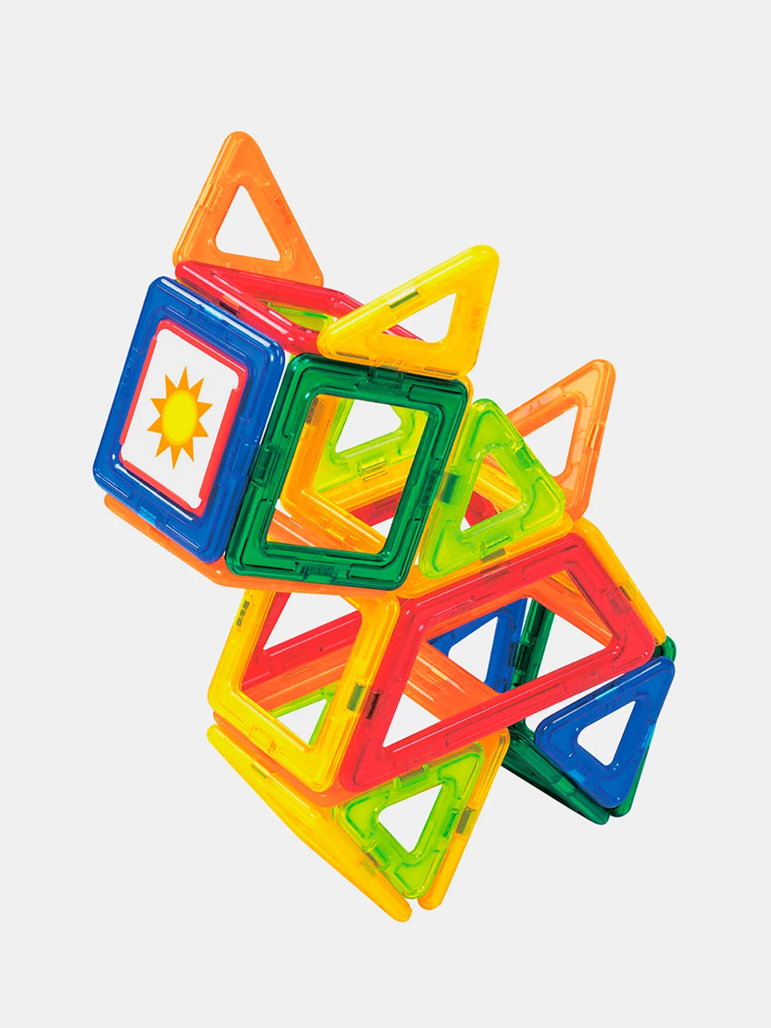 Магнитный конструктор BIG MAGNETIC BLOCKS-42, 42 детали, BRAUBERG KIDS, 663846