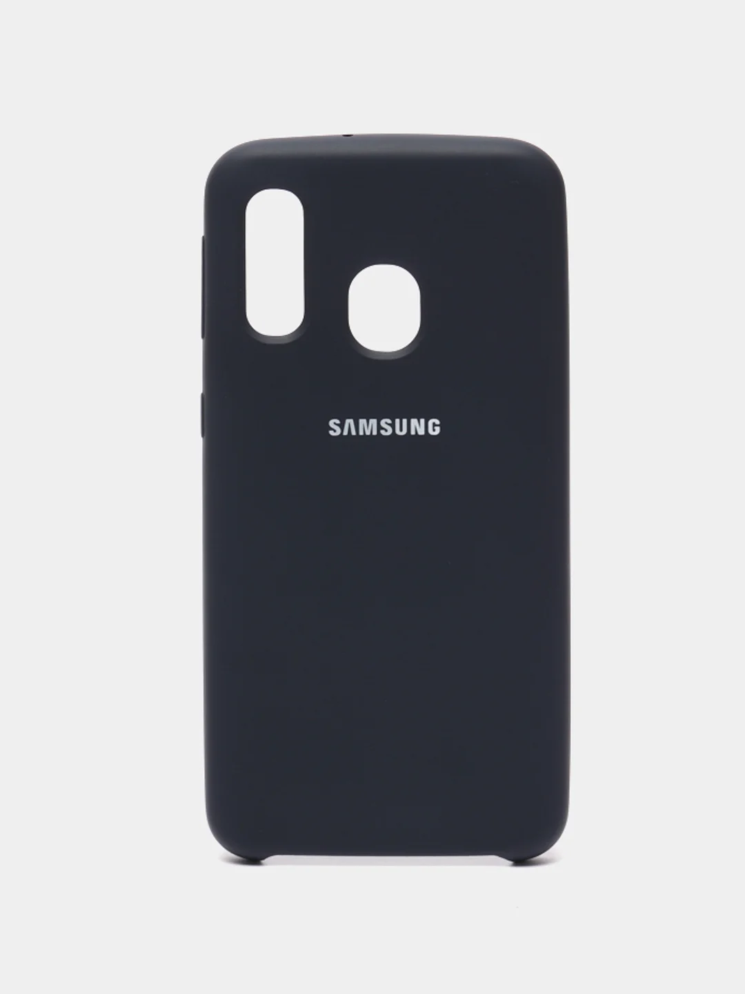 Темно-синий чехол Silicone Case для Samsung A42, A41, A40, A32, A31, A30, A3, A22, A21s, A20