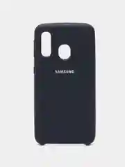 Темно-синий чехол Silicone Case для Samsung A42, A41, A40, A32, A31, A30, A3, A22, A21s, A20