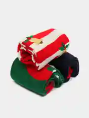 Лесной зеленый подарочные женские носки