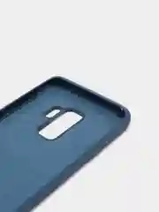 Темно-синий чехол Silicone Case для Samsung S8, S8+, S9, S9+, S21, S21+, S21 Ultra
