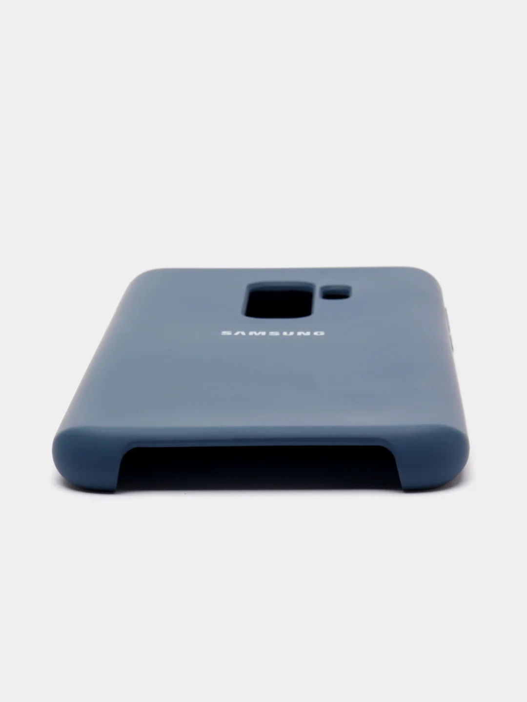 Темно-синий чехол Silicone Case для Samsung S8, S8+, S9, S9+, S21, S21+, S21 Ultra