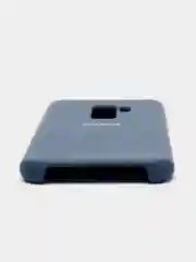 Темно-синий чехол Silicone Case для Samsung S8, S8+, S9, S9+, S21, S21+, S21 Ultra