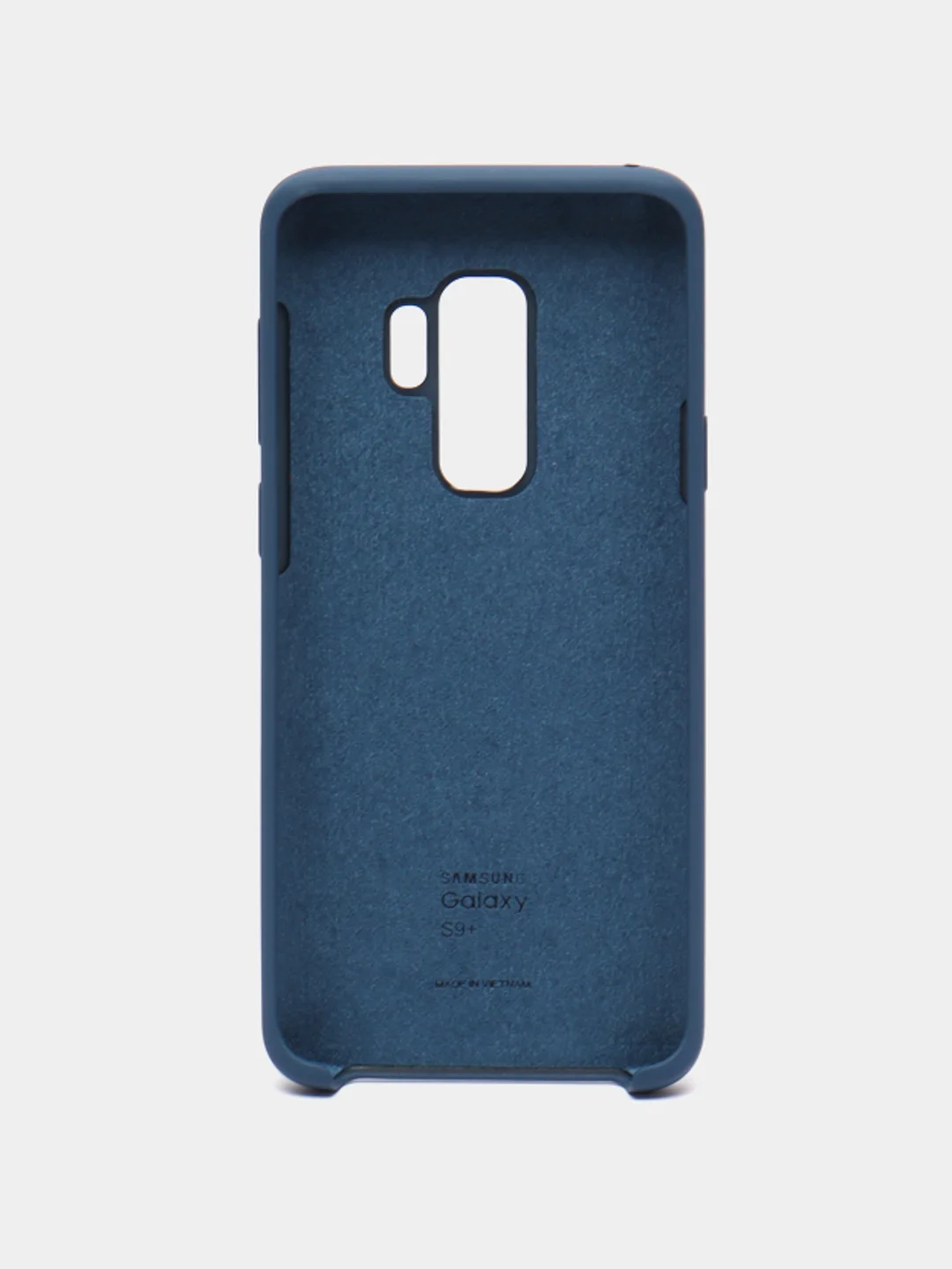 Темно-синий чехол Silicone Case для Samsung S8, S8+, S9, S9+, S21, S21+, S21 Ultra
